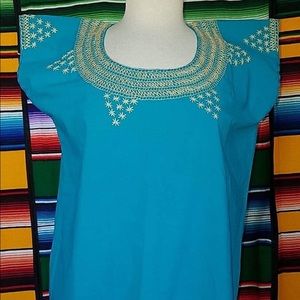Hand made embroidered blouse